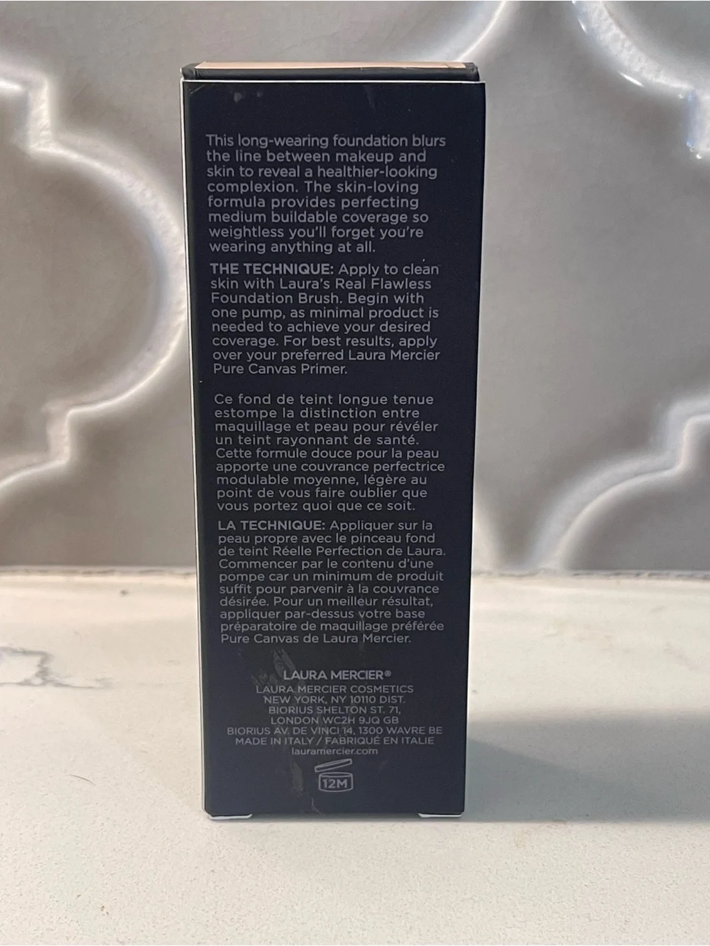 laura mercier liquid foundation